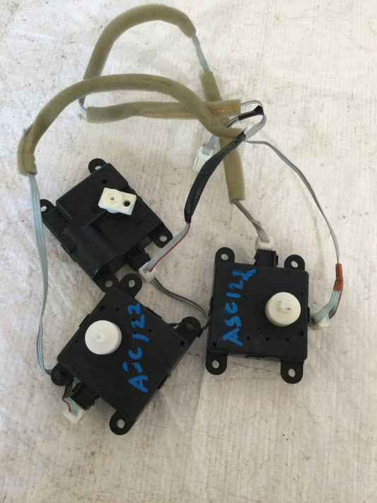 2008 Infiniti G37 Heater Vent Actuator X3 OEM 3K060 30851