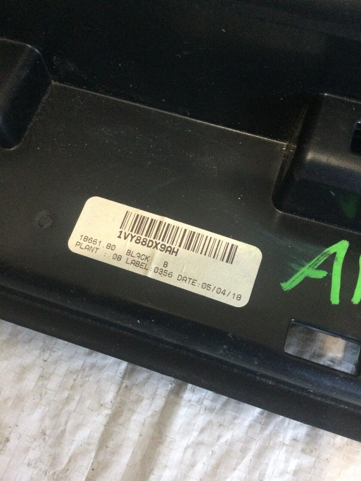 2018 Dodge Ram 3500 Center Dash Console Storage Compartment Drawer Black OEM