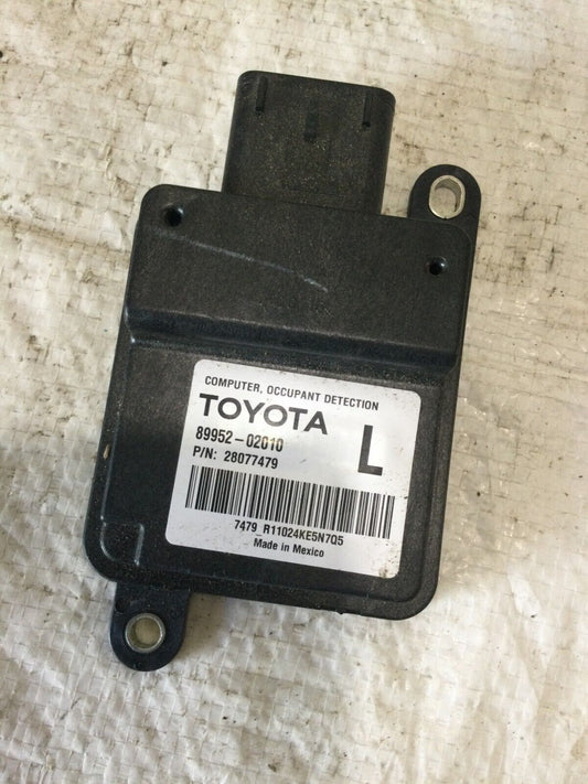 2013 Toyota Corolla Chassis Bag Occupant Detection Module 89952-02010 OEM