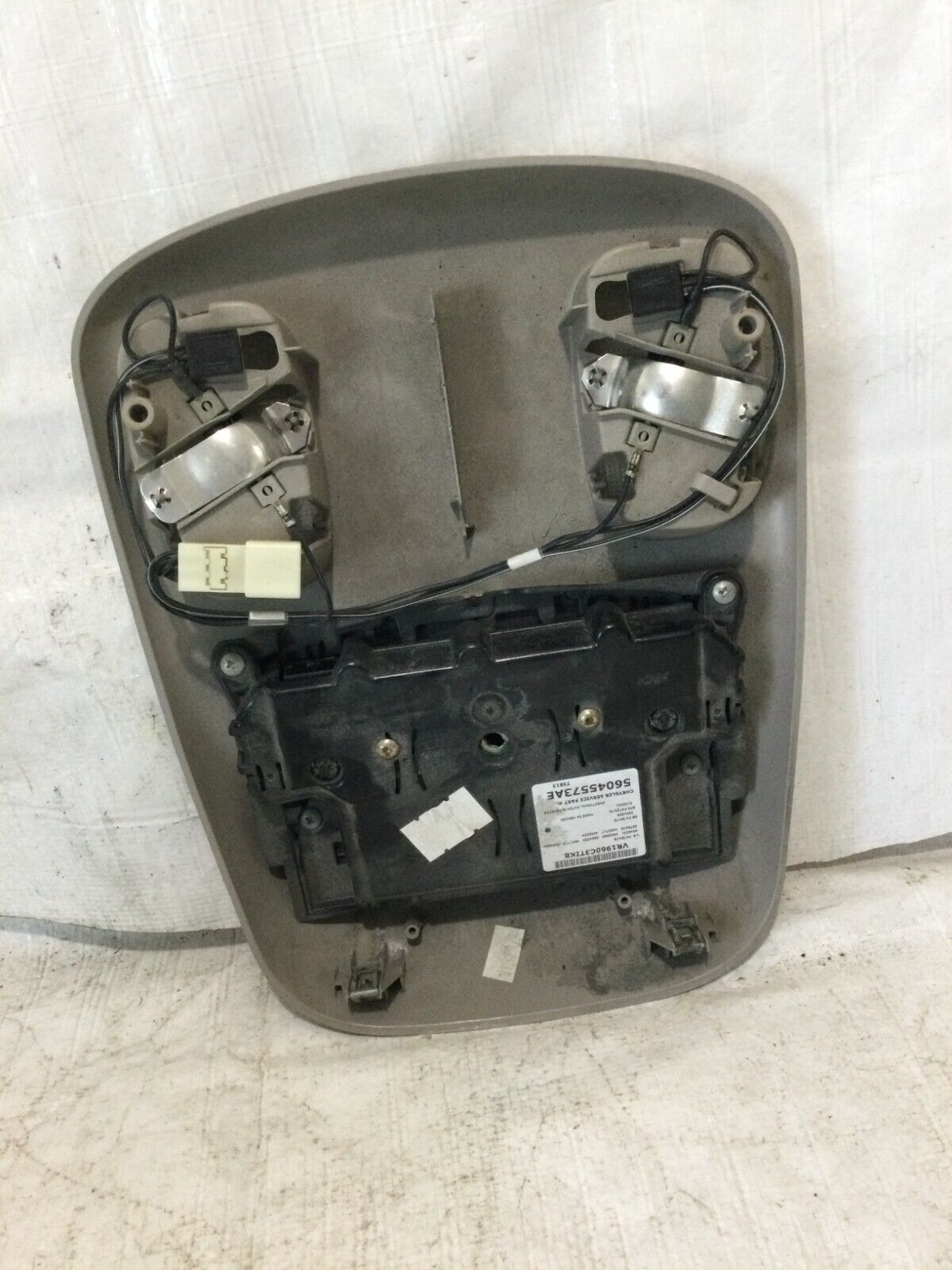 2003-2005 Dodge Ram 2500 Overhead Dome Map Light Lamp W/ Digital Display OEM