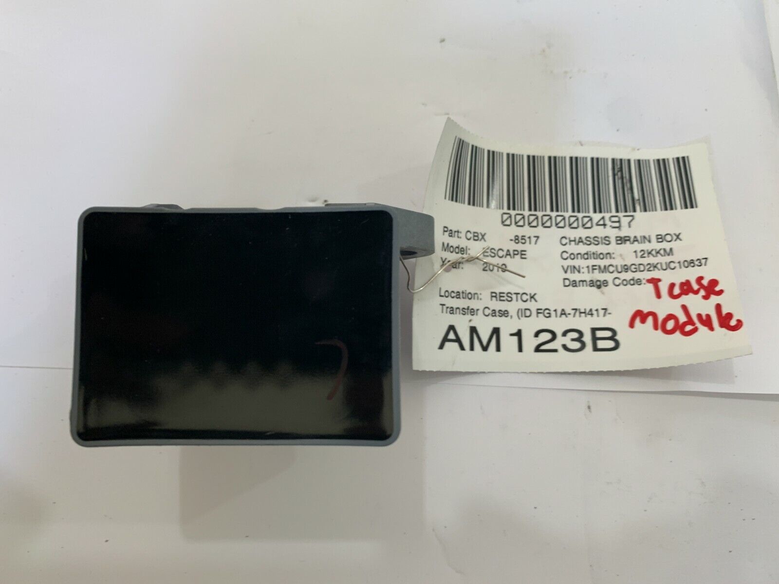 2019 Ford Escape Transfer Case Control Module OEM FG1A-7H417-MA