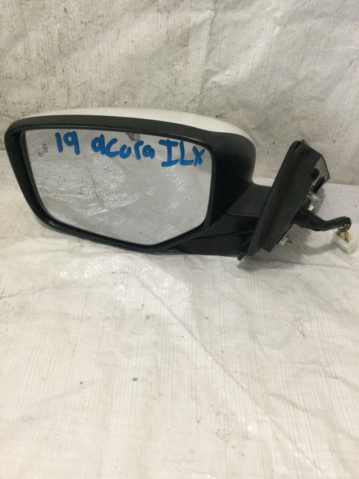 2019-2022 Acura ILX Left Driver Side View Door Mirror W/ Blind Spot Alert OEM