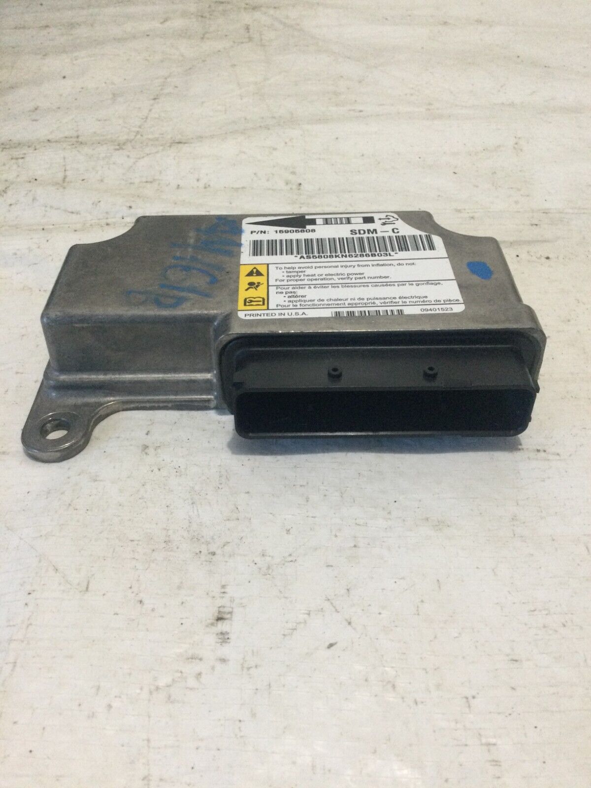 2007-2009 Cadillac Escalade ESV SRS Module 20823460 OEM