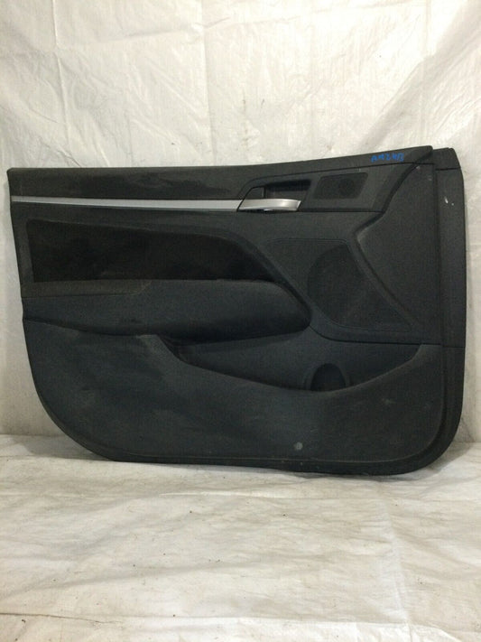 2017 Hyundai Elantra Front Left Driver Door Trim Panel OEM