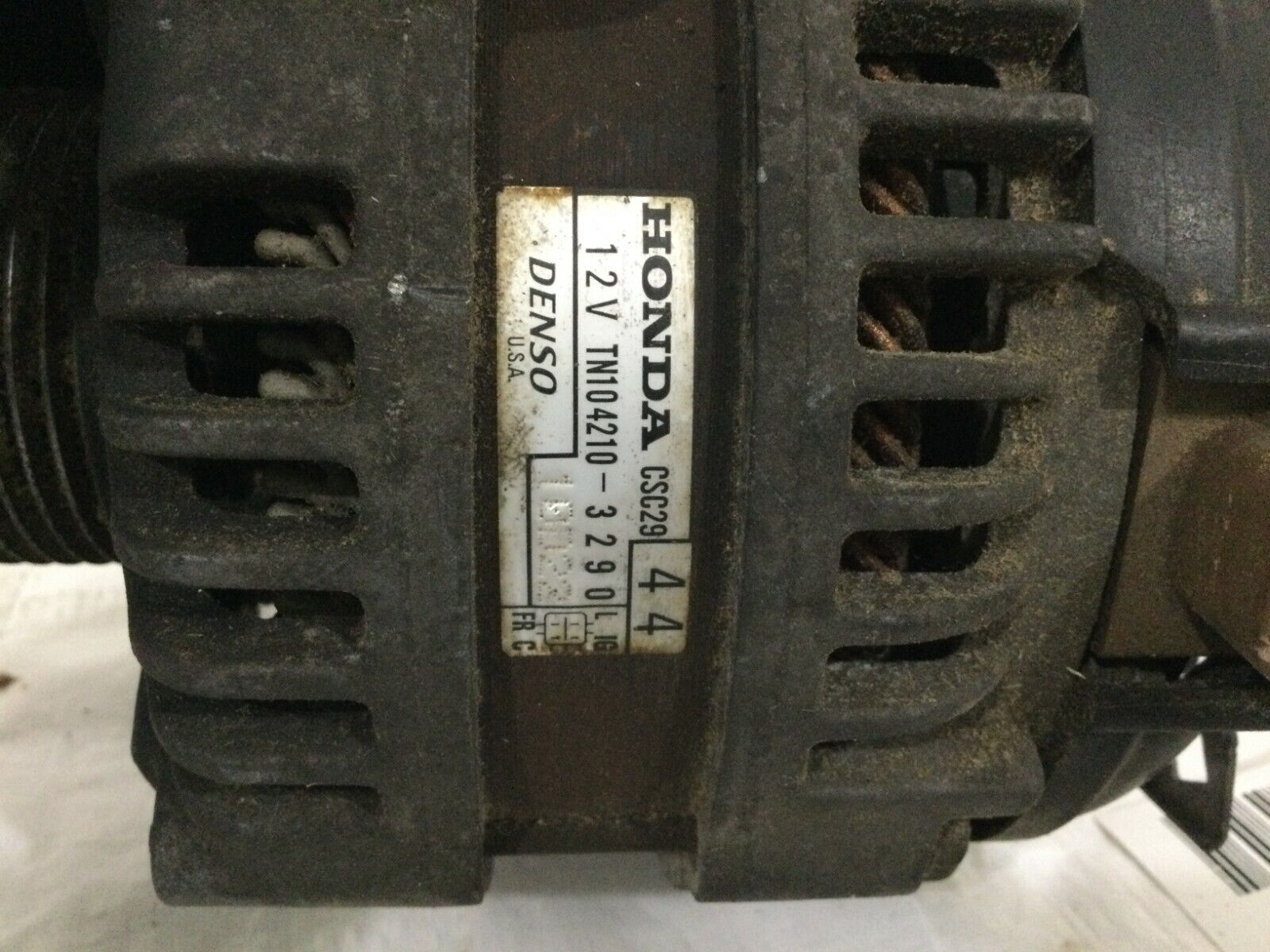 2003 Honda Accord Alternator Motor 2.4L OEM