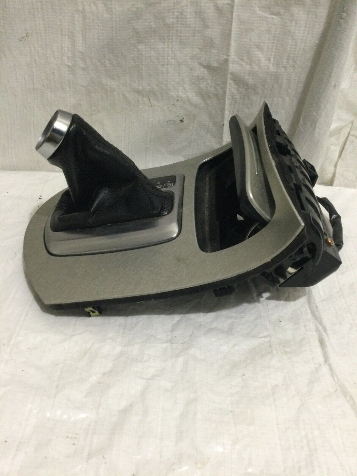 2007-2008 Infiniti G35 A/T Center Console Shifter Bezel Trim Boot OEM