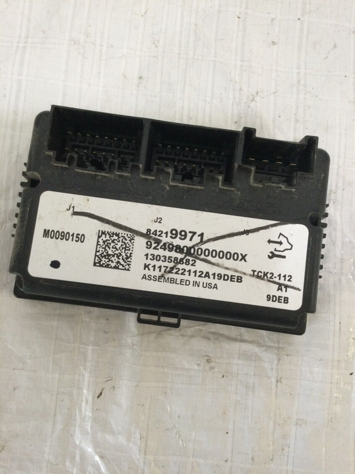 2018 Chevy Silverado 1500 Transfer Case Control Module Unit OEM 84219971