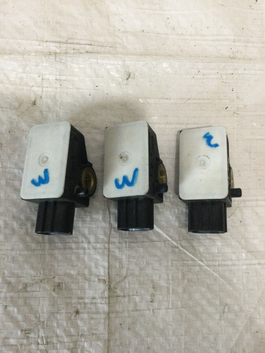 2009 Honda Civic SRS Crash Impact sensor Detector 77970-SNA-A320-M1 OEM Set of 3