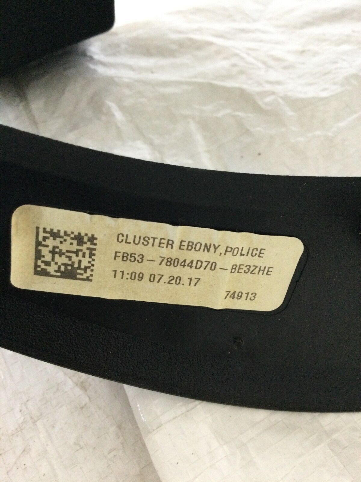2017 Ford Explorer Ebony/Black Speedometer Bezel FB53-78044D70-BE OEM