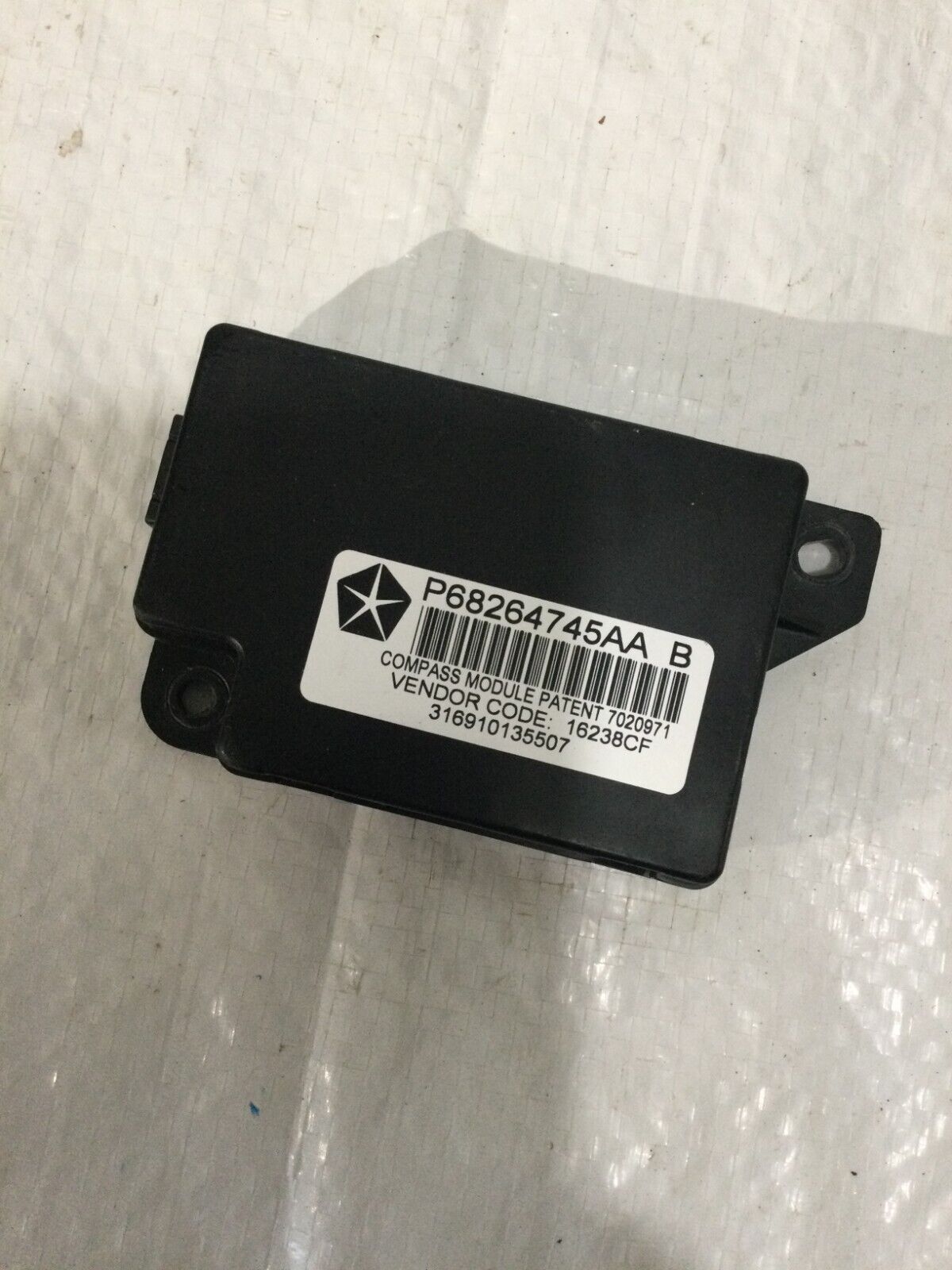 2017 Jeep Wrangler Compass Driver Assist Control Module 68264745AA OEM
