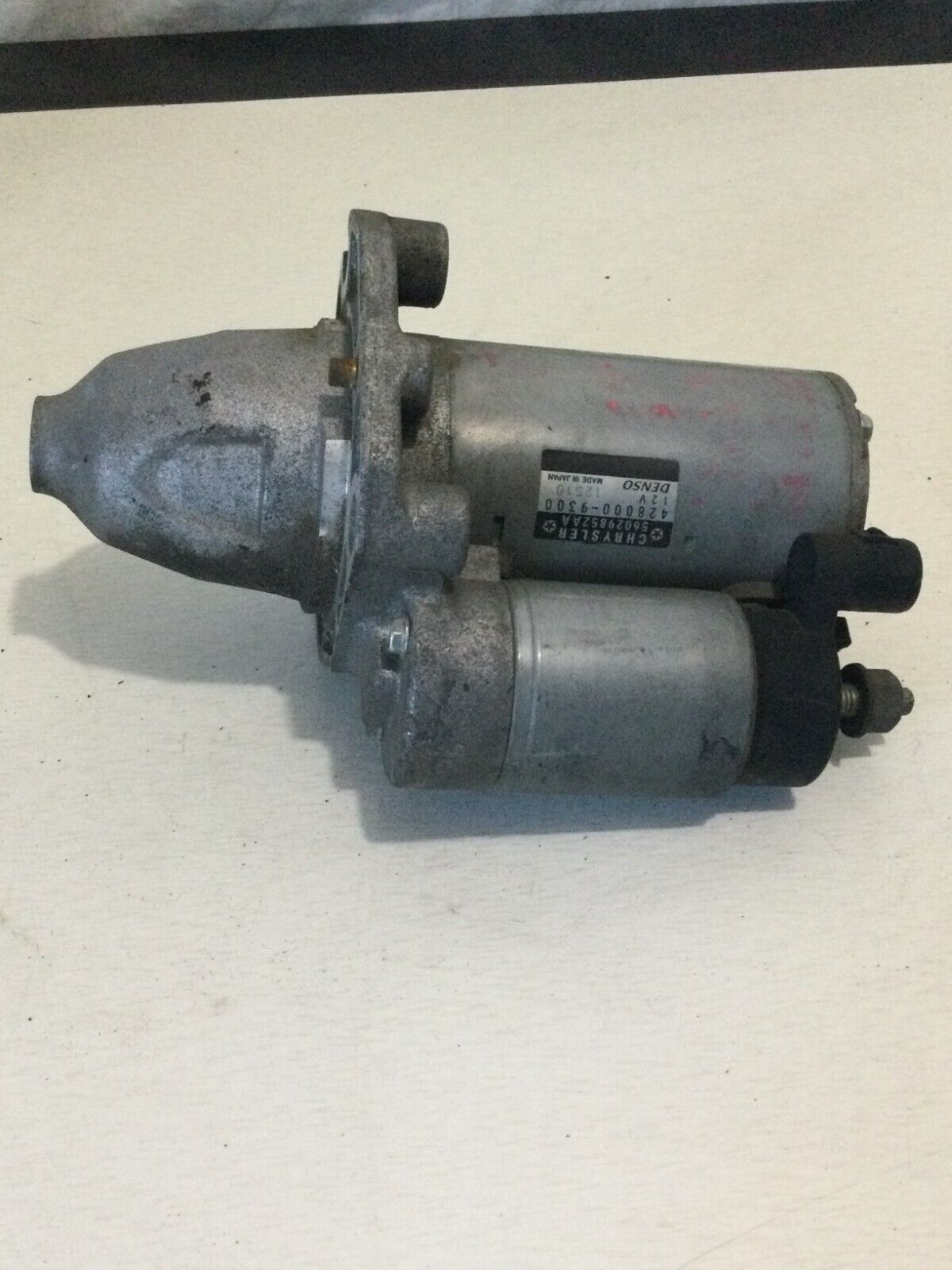 2017 Jeep Wrangler 3.6L Engine Starter Motor OEM 56029852AA