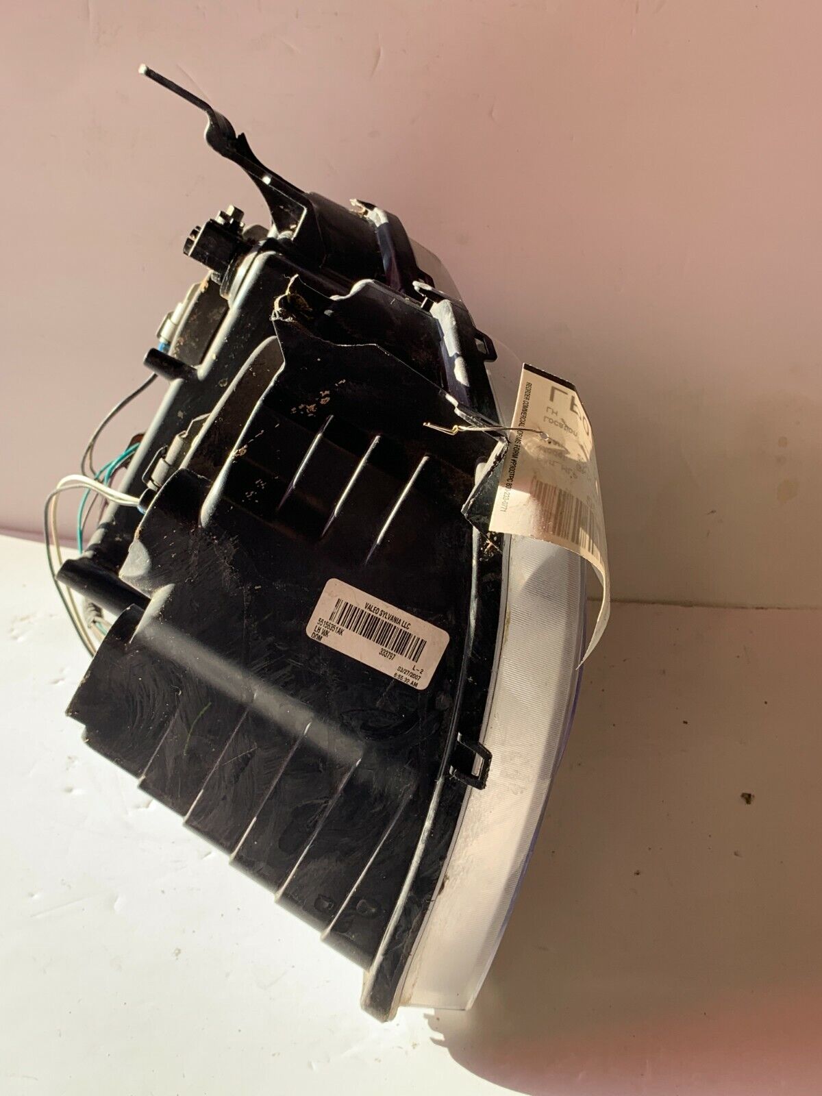 2005 2006 2007 Jeep Grand Cherokee Left Headlight Driver side Halogen 55156351AK