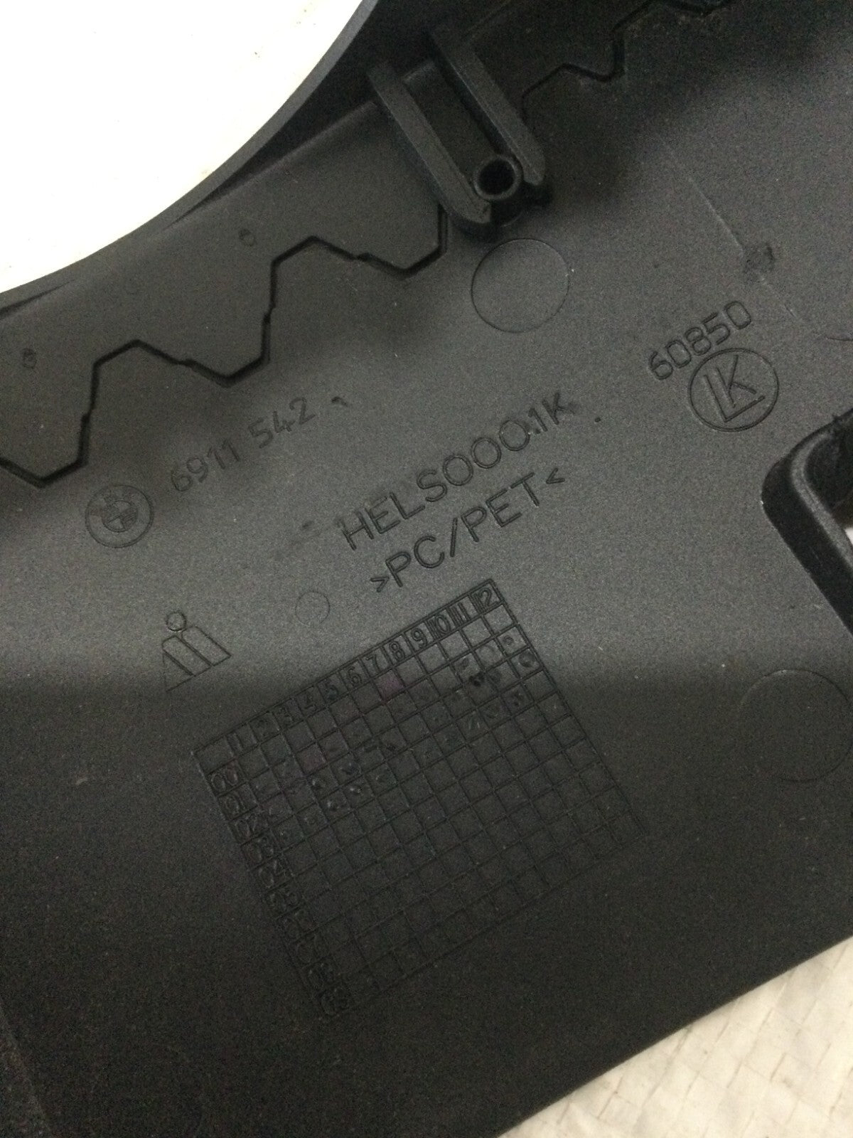 2004 BMW 745I Steering Column Trim Cover 6911542 OEM