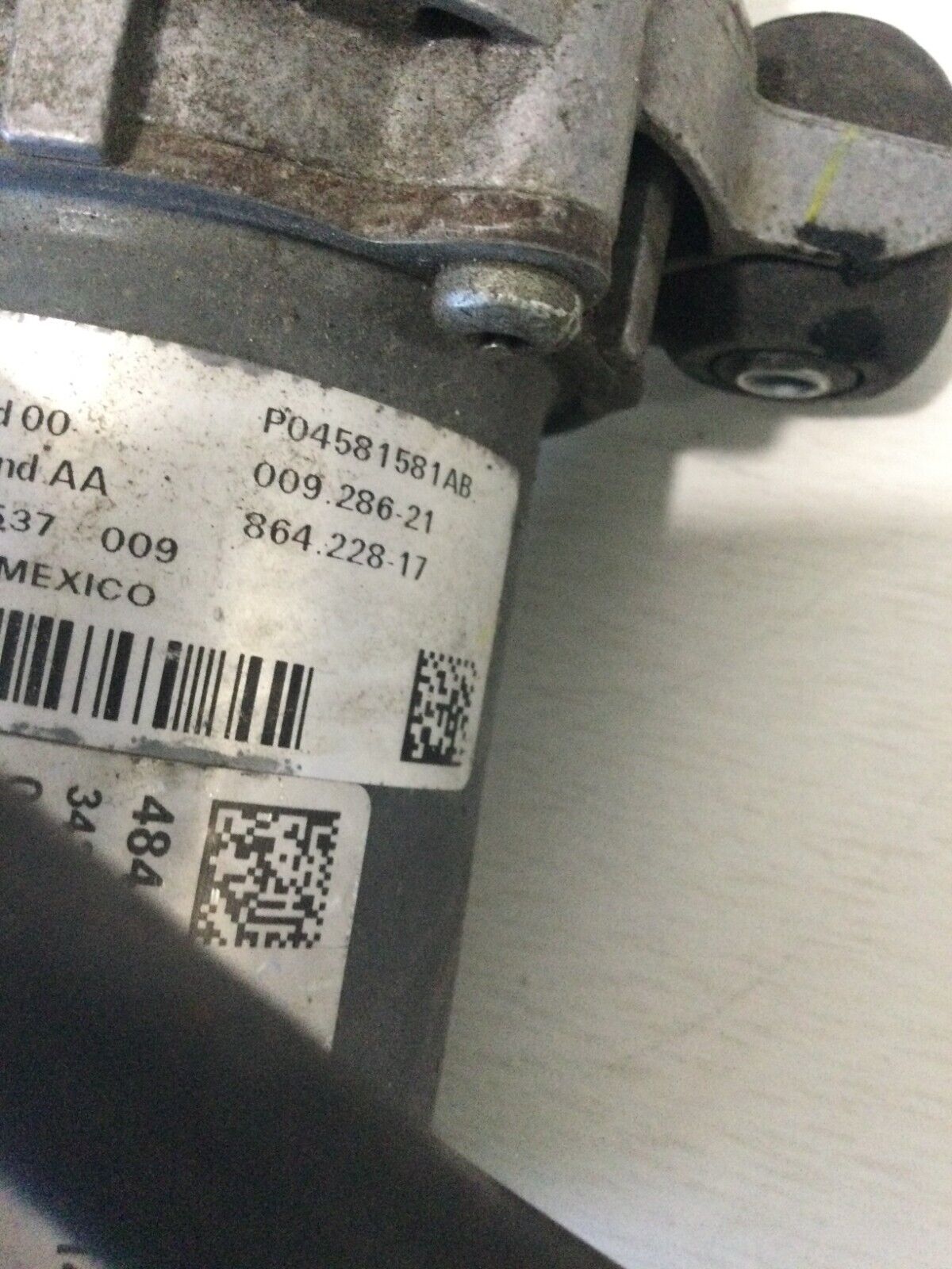 2017 Dodge Ram 1500 Brake Booster Vacuum Pump 3.0L 04581581AB OEM
