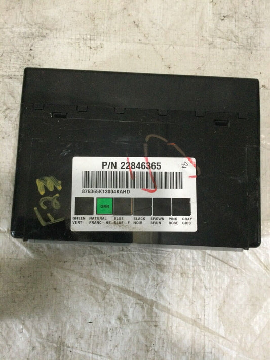 2013 Chevrolet Silverado 1500 Body Control Module Computer BCM  22846365 OEM