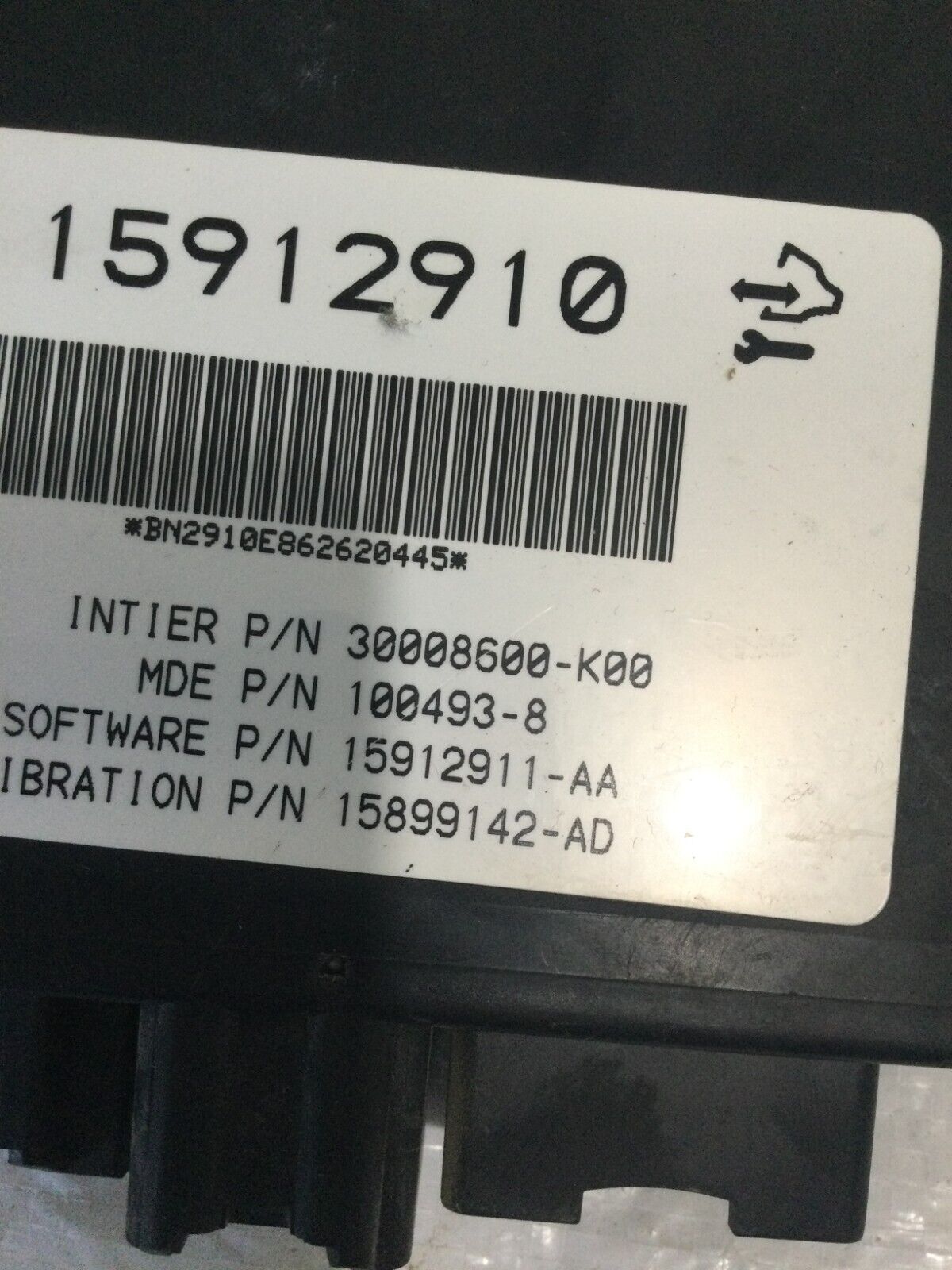 2007-2010 Cadillac Escalade ESV Chassis Brain Box 15912910 OEM