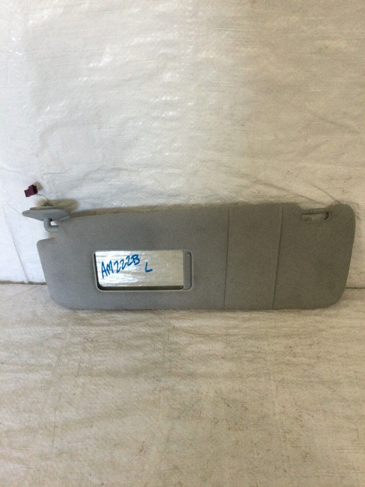 2004-2005 BMW 745i 745LI E65 E66 Driver Sun Visor Sunvisor Gray W/ Mirror OEM LH