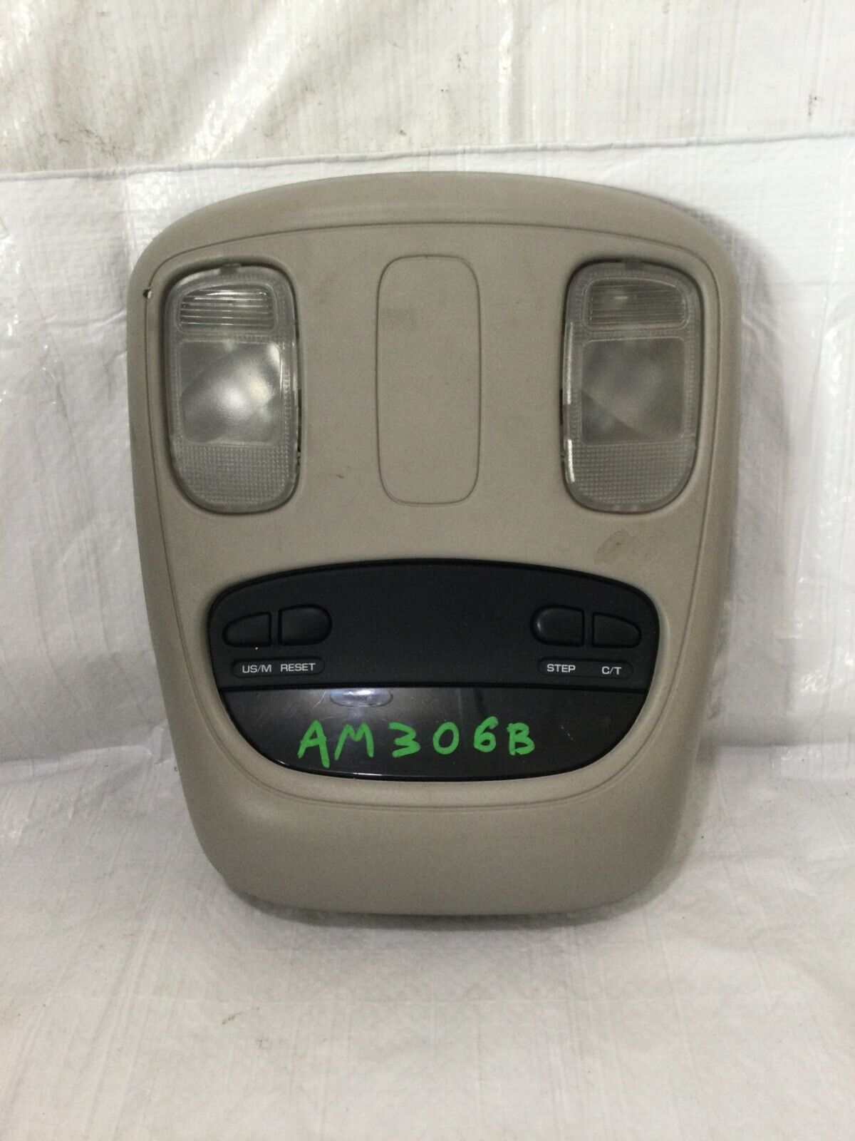 2004 Dodge Ram Overhead Console Dome Map Lights Digital Display OEM 56049706AC