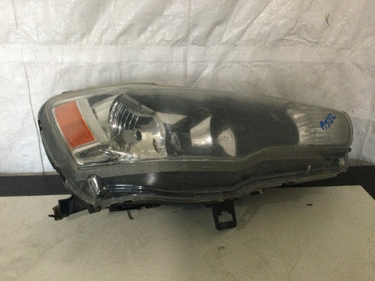 2010 Mitsubishi Lancer Right Side Headlight Halogen OEM MARKED DAMAGE