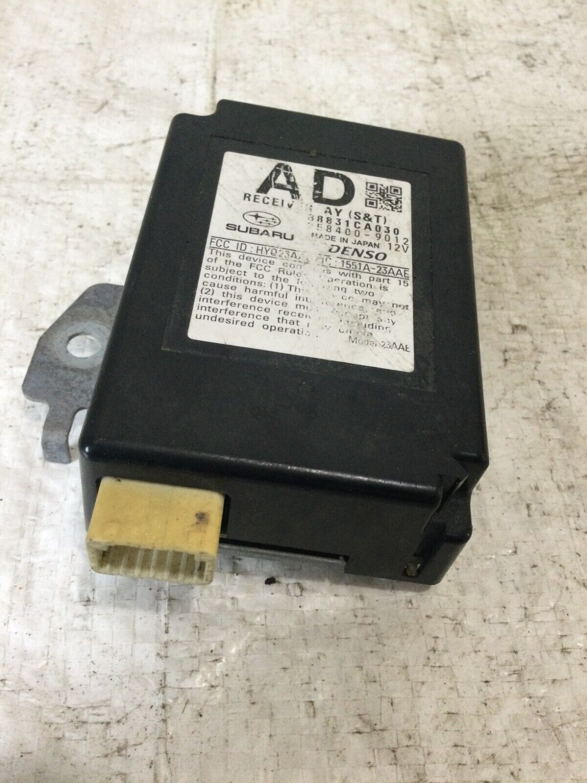 2018 Toyota 86 Anti Theft Keyless Entry Module OEM 38831CA030