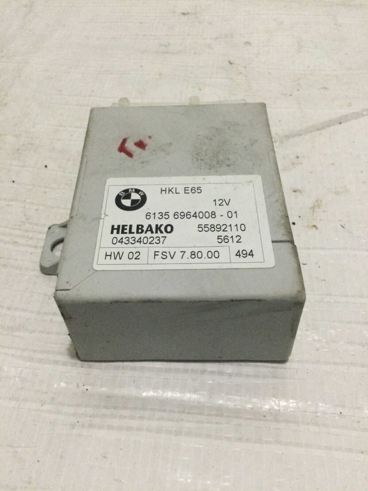 2004 BMW 7-Series Trunk Lid Lift Gate Control Module OEM