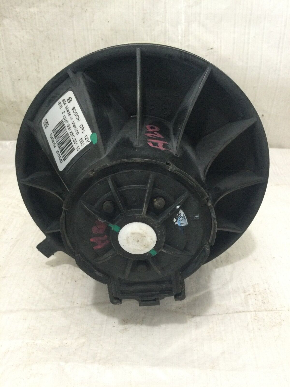 2007 Cdillac Escalade A/C Heater Blower Motor 52408152 OEM