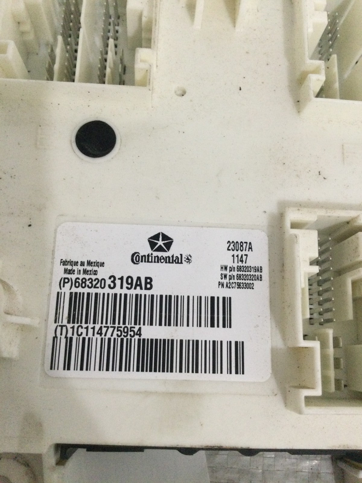 2017-2019 Dodge Ram 2500 3500 Body Control Module OEM 68320319AB