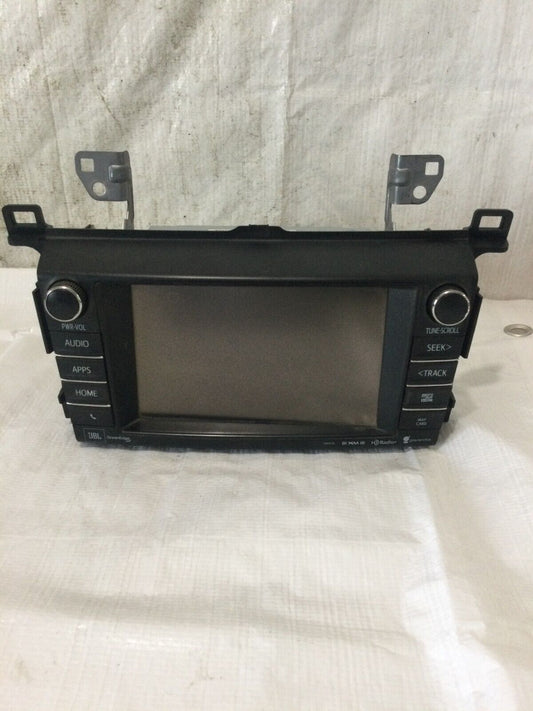 2018 Toyota RAV4 Display Radio Receiver W/ Navigation 86100-42252 OEM