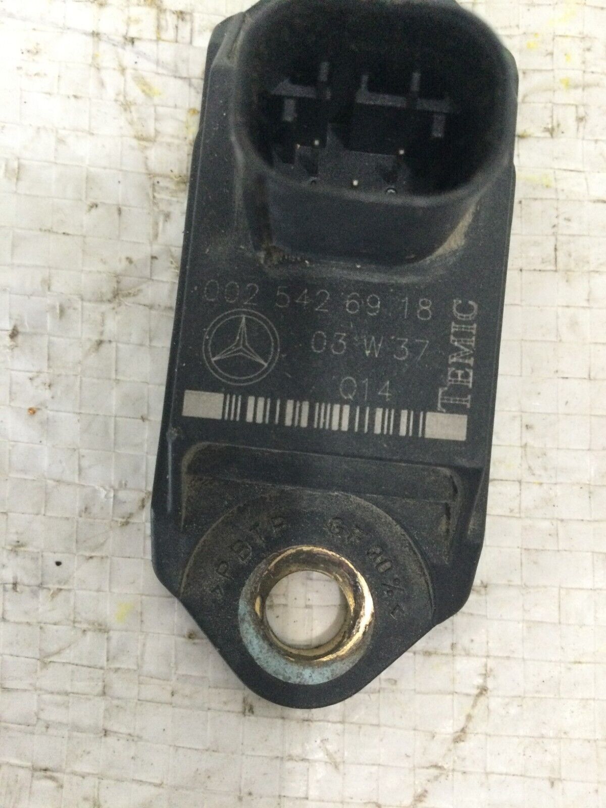 2004 Mercedes Benz S Class S430 Yaw Rate Acceleration Sensor Unit 0025426918 OEM