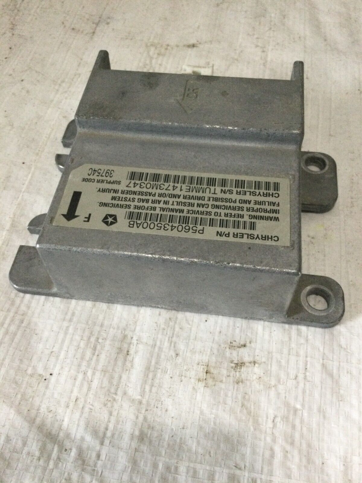 2003 Dodge Ram 1500 OCCUPANT RESTRAINT CONTROL MODULE  56043500AB