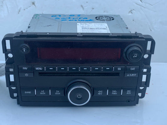 2007-2008 Saturn Outlook AM FM CD Radio Player OEM OPT US8 25827114