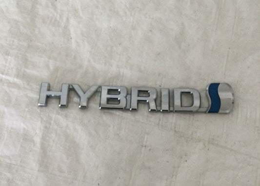2016 Toyota Camry Fender Mounted Right Hybrid Emblem OEM RH