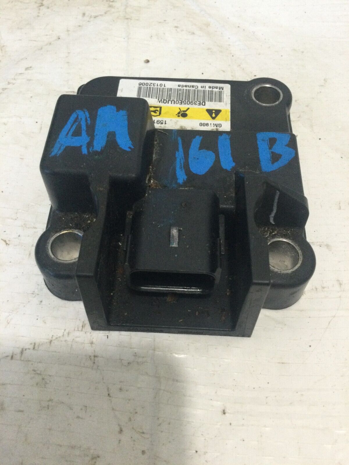 2007-2008 Cadillac Escalade ESV SRS Rollover Module Sensor 15913905 OEM