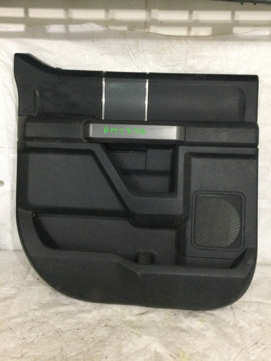2019 Ford F-150 Rear Left Door Trim Panel OEM JL3B-1627407-ME3ZHE