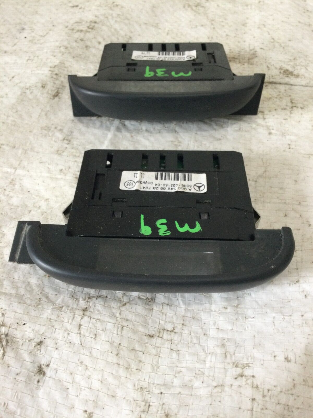 2004 Mercedes Benz S430 Dash Sensor Display Screen Set OEM