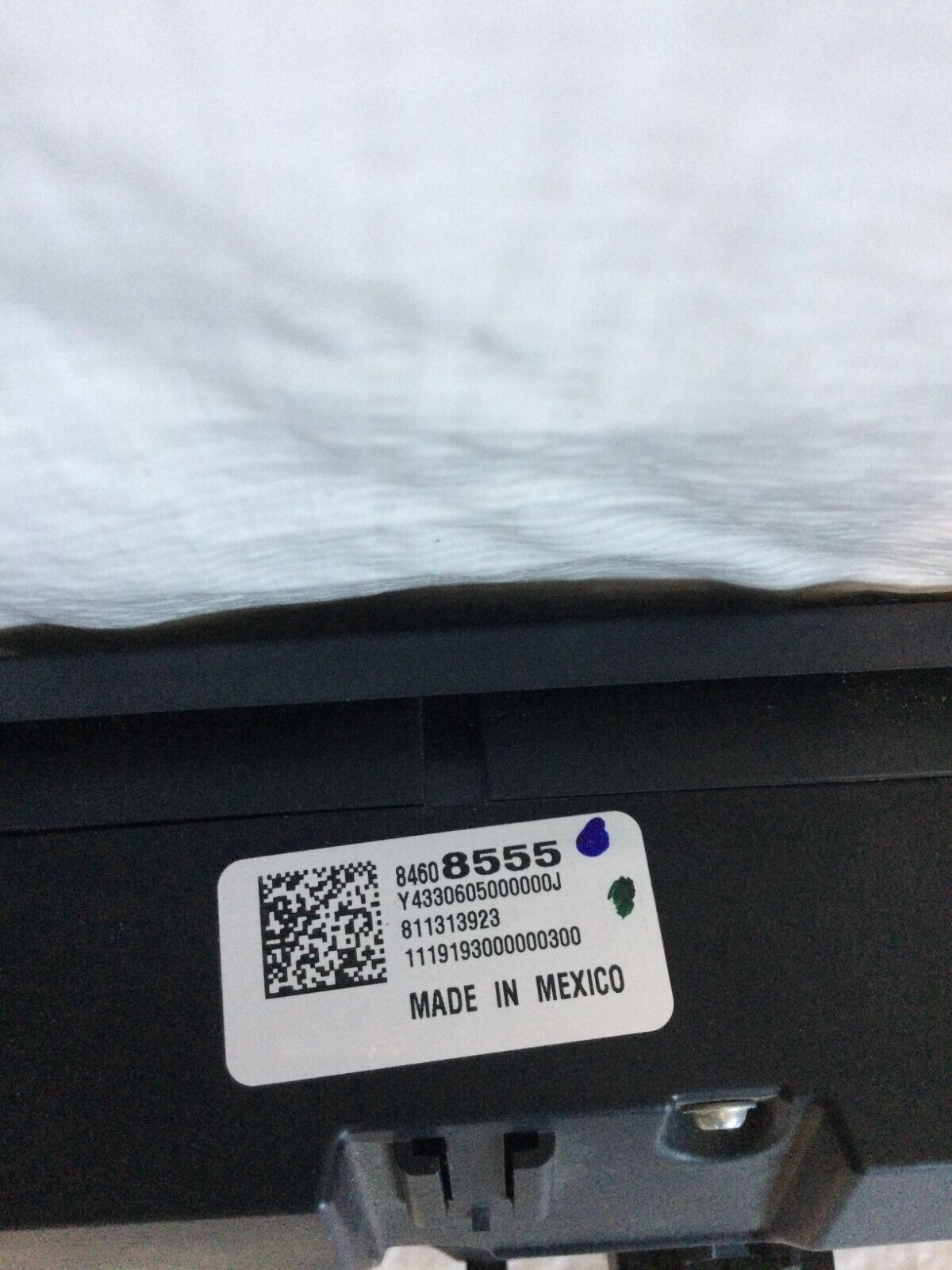 2019-2022 GMC Sierra 1500 Overhead Console Dome Light  W/ Sunroof Control OEM