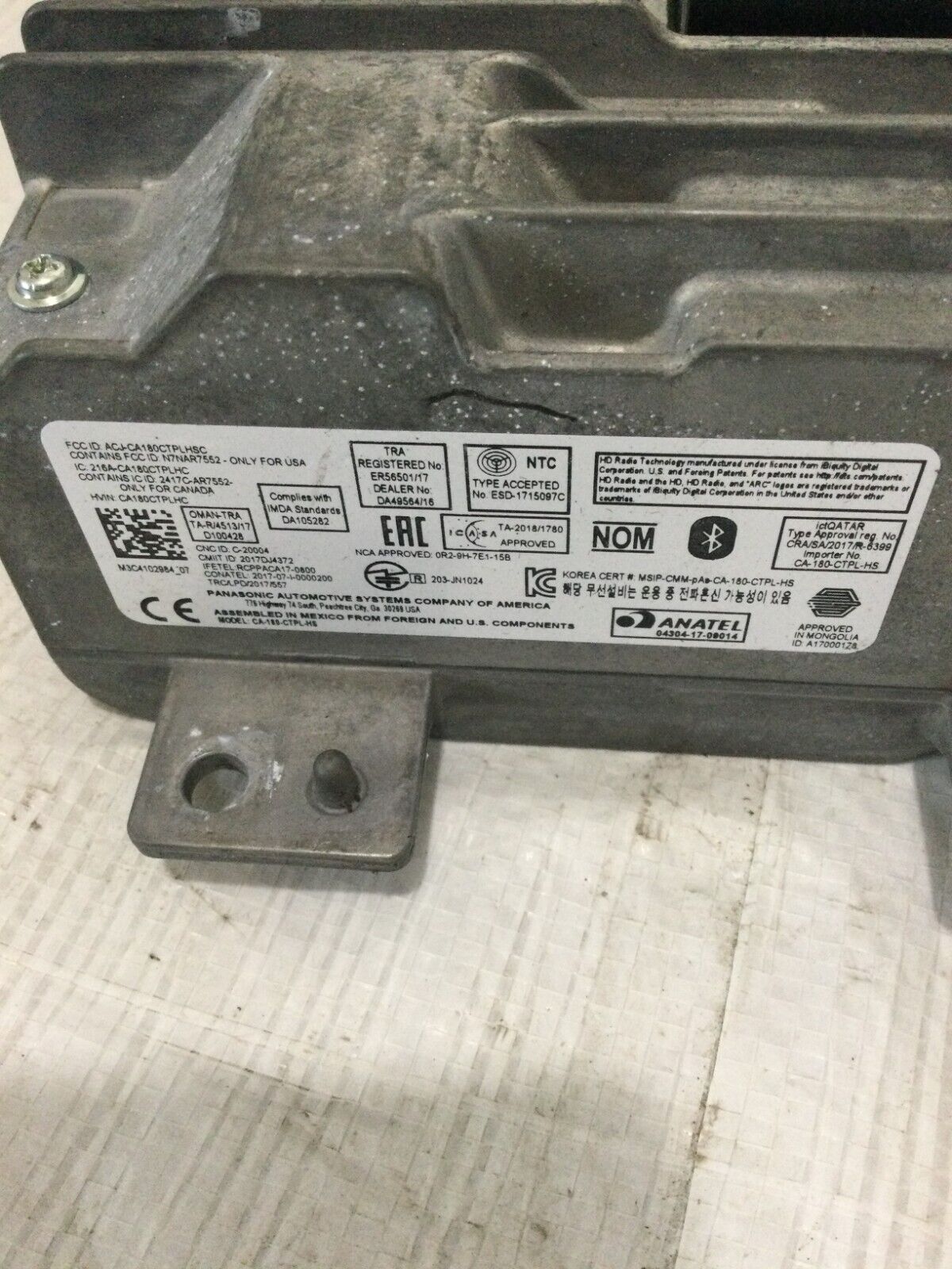 2021 RAM 3500  Multimedia Radio  Control Module  OEM
