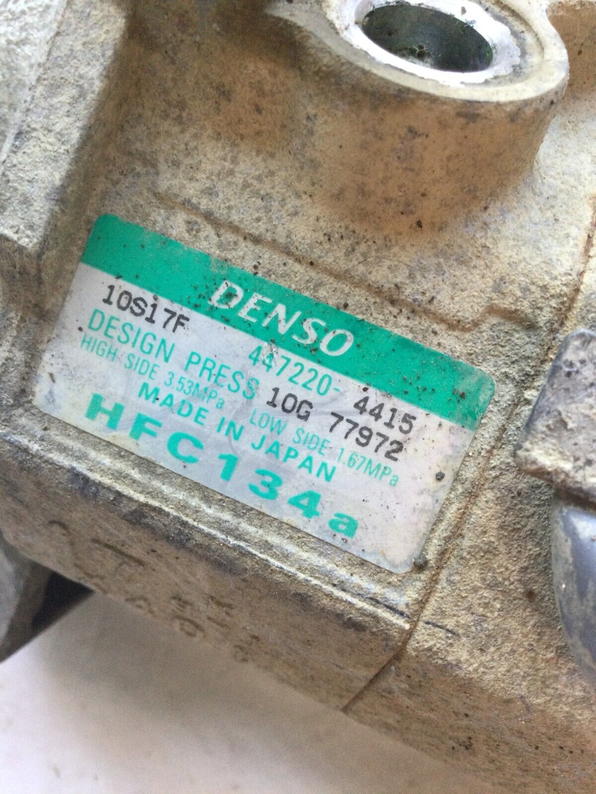 2007 Cadillac Escalade ESV A/C Air Compressor OEM HFC134a