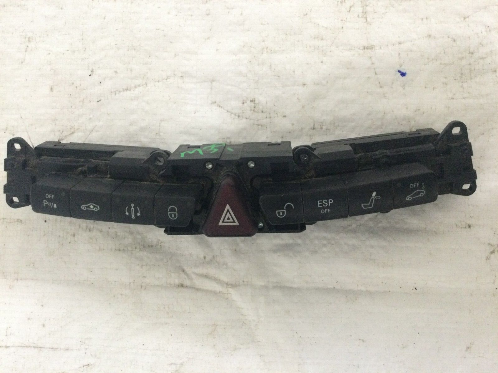 2004 Mercedes-Benz S430 Center Dash Control Lock W/Hazard Switch 2208218158 OEM