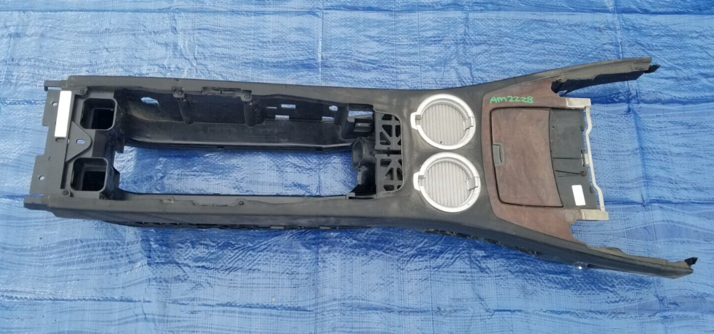2004 BMW 745Li Center Console Base W/ Cup Holder 8223326 OEM