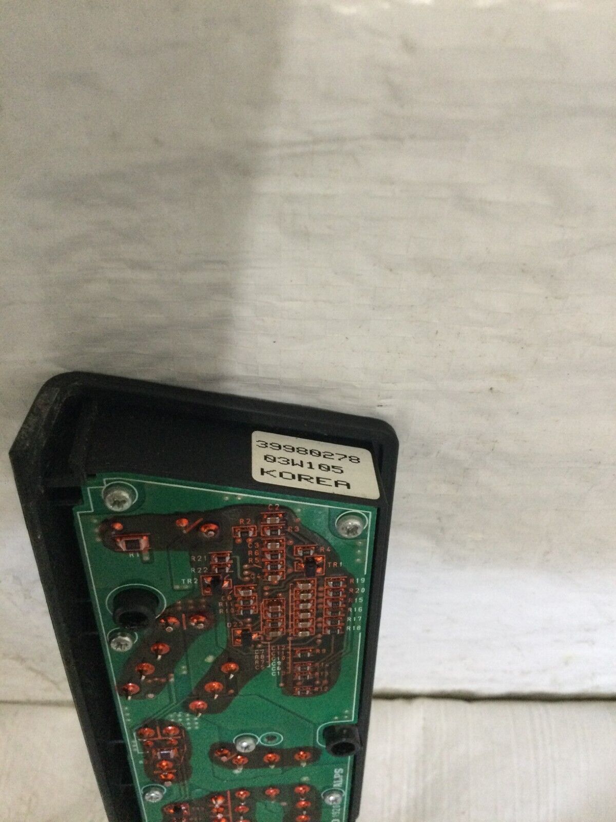 2004 Volvo S60 Passenger Front Right Power Seat Adjustment Switch OEM 39980278