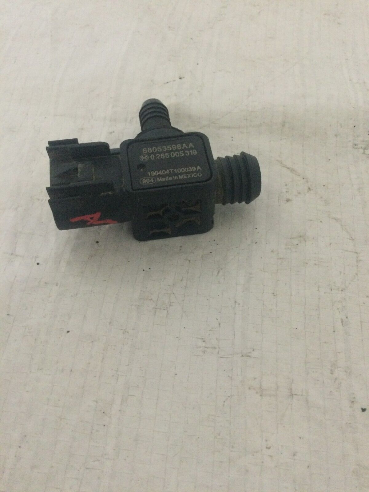 2019 Dodge Ram 1500 Power Brake Booster Check Valve 68053596AA OEM
