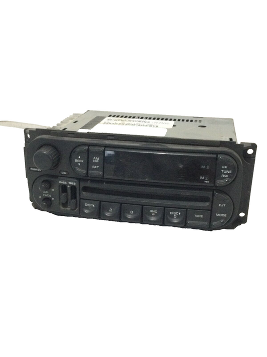 2003-2007 Chrysler Dodge Jeep Ram 2500 P05091556AD OEM Radio CD Player