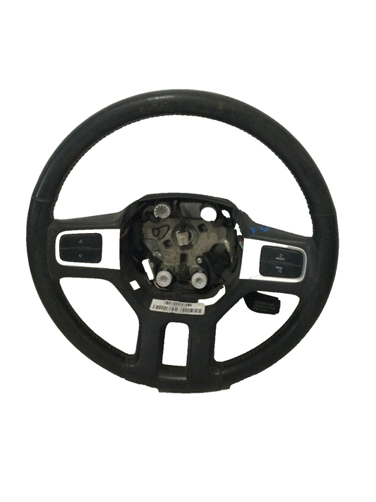 2010 Dodge Ram 1500 Black Leather Steering Wheel OEM