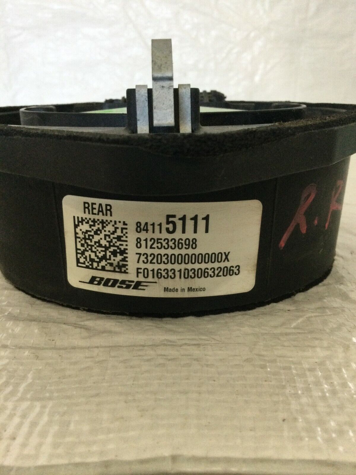 2016-2018 Chevrolet Cruze Rear Right Door Speaker OEM 84115111