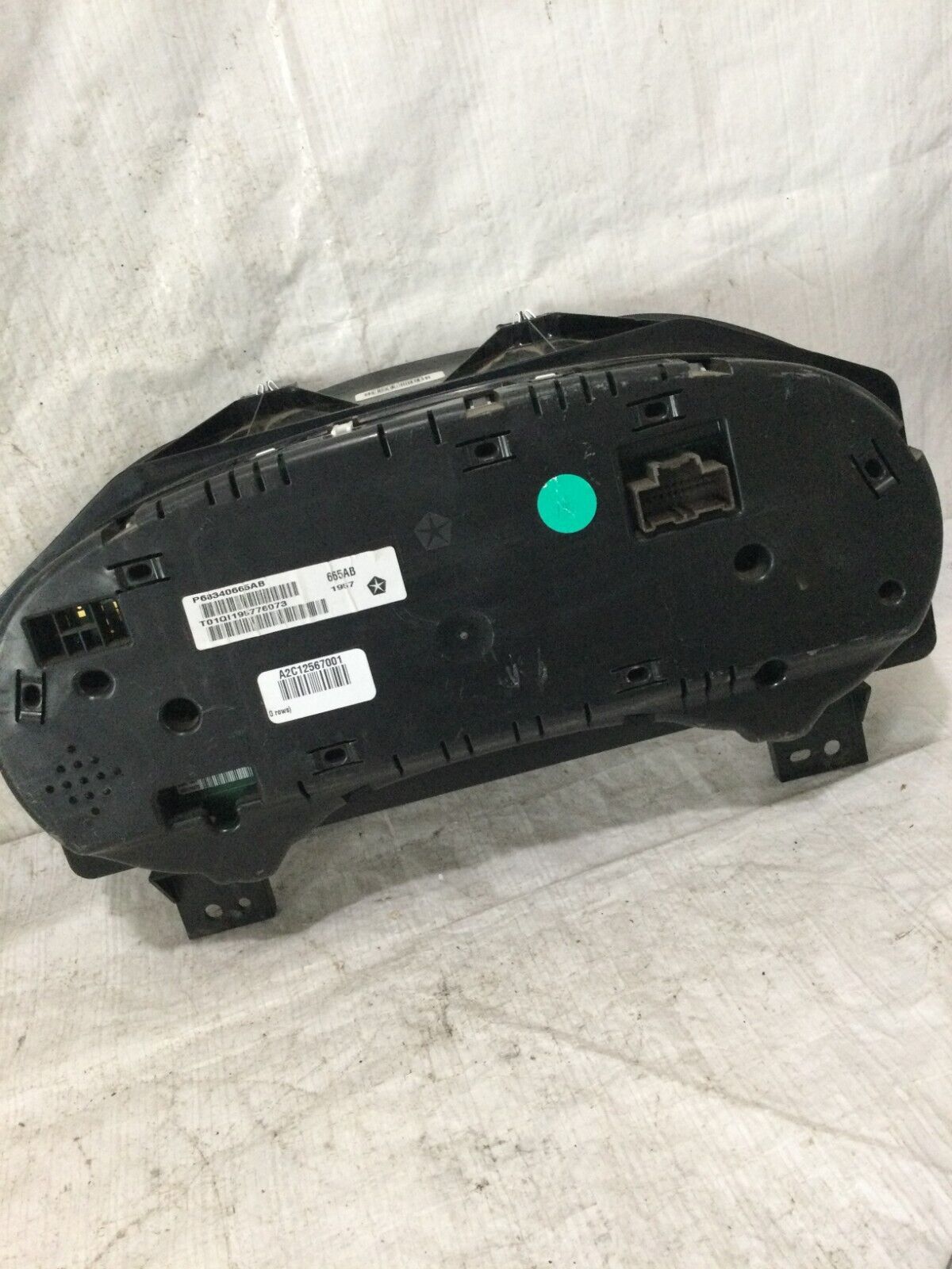 2018 Dodge Ram 1500 KPH Speedometer Head Cluster 68340665AB OEM