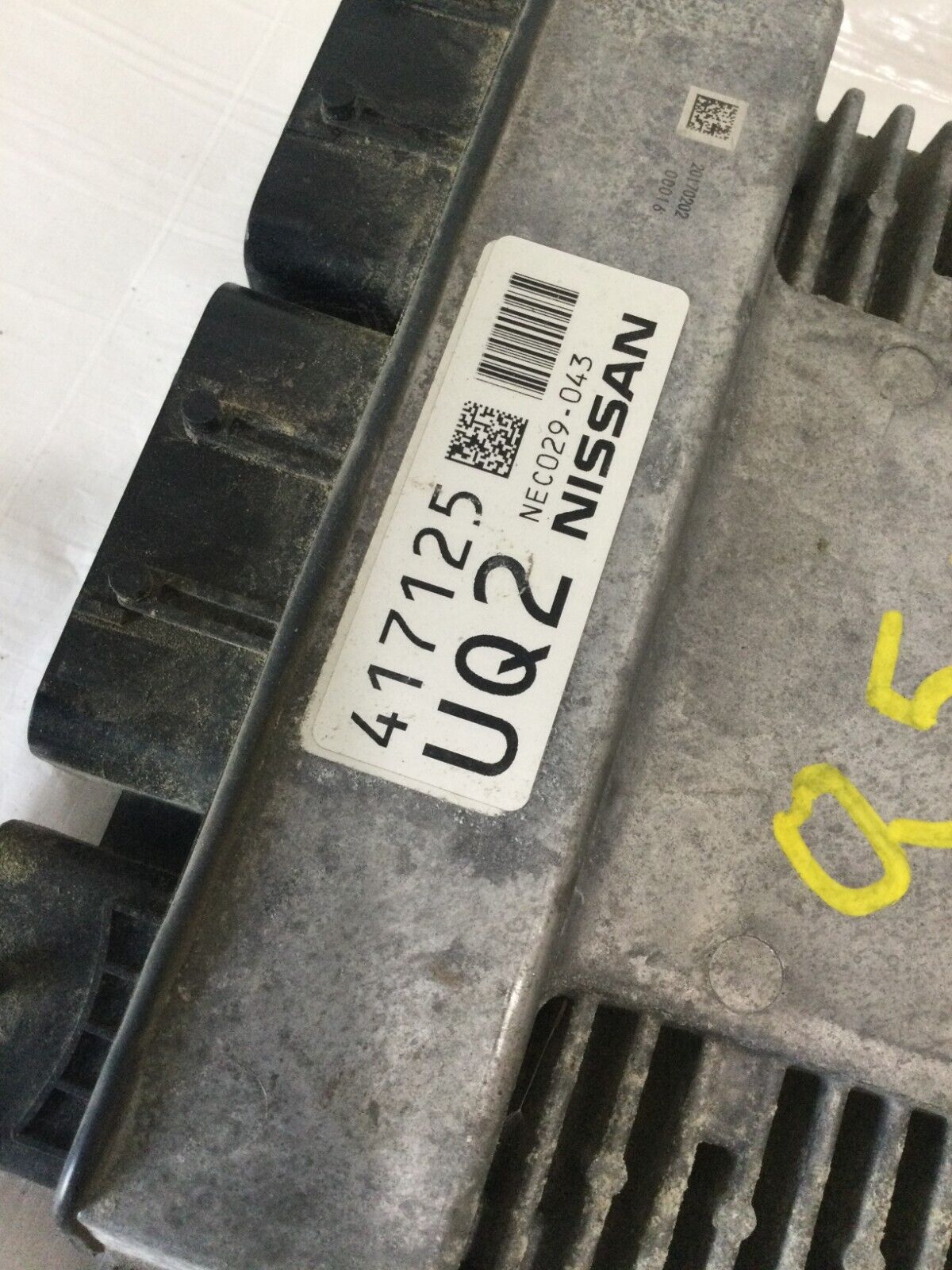 2017 Infiniti Q50 ECM Engine Control Module 417125 UQ2