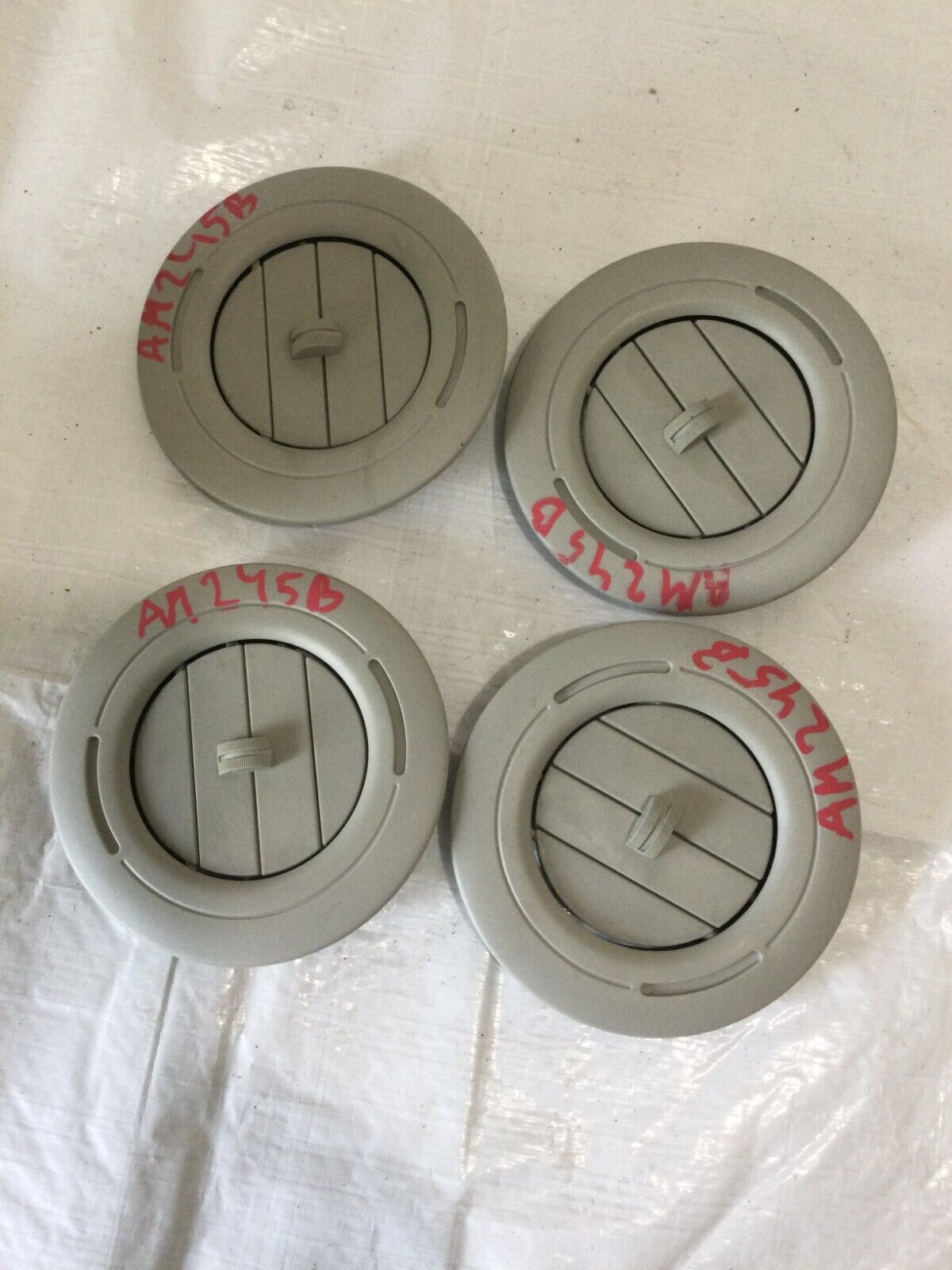 2017 Dodge Grand Caravan Headliner Roof Air Vent Set of 4 OEM