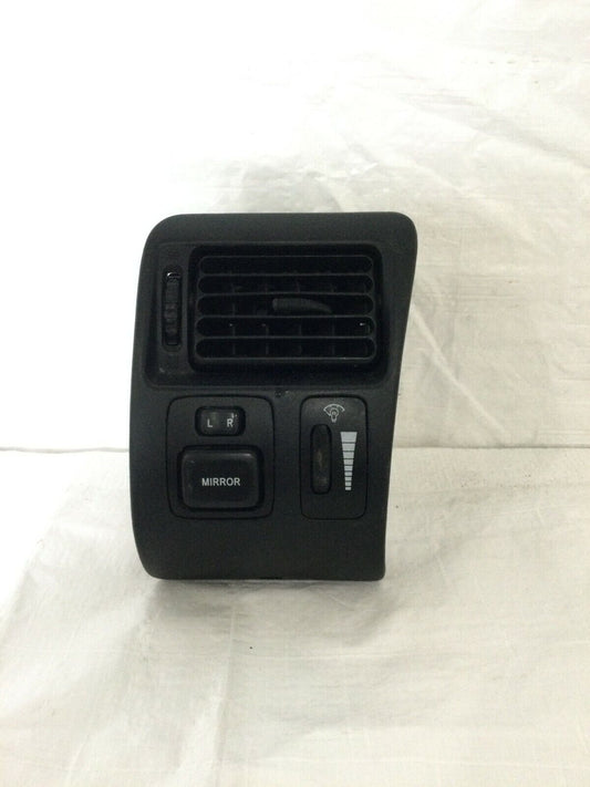 1996 Toyota Corolla AC Dash Vent Trim Molding W/ Mirror Switch 55414-02020 