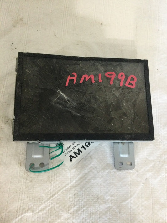 2009 Nissan Murano 3.5L Navigation Information GPS TV Screen OEM 28091 JK61A